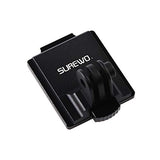 Aluminum NVG Helmet Mount Compatible with GoPro Hero 8/7/(2018)/6/5/4 Black,Hero Session/Silver and Most Action Cameras