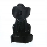 Safariland 6004UFA and 568BL on Single Strap Leg Shroud with QLS 22 Receiver, Plain Black Finish, Left Hand