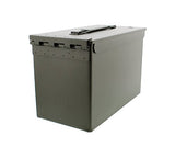 Redneck Convent 50 Cal Metal Ammo Case Cans 4-Pack – Long-Term Shotgun Rifle Gun Ammo Military Army Solid Steel Holder Storage Box