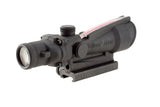 Trijicon ACOG 3.5 X 35 Scope Dual Illuminated Chevron .308 Ballistic Reticle, Red