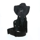 Safariland 6004Ufa & 568BL On Single Strap Leg Shroud W/Qls 22 Receiver, Plain Right Hand, Black