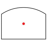 Trijicon RMRcc Sight Adjustable LED Red Dot, 3.25 MOA, Black, 3100001