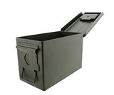 Redneck Convent 50 Cal Metal Ammo Case Cans 4-Pack – Long-Term Shotgun Rifle Gun Ammo Military Army Solid Steel Holder Storage Box