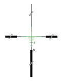 Trijicon 4x32mm ACOG Dual Illumination Green Crosshair .223 Reticle with 3.25 MOA RMR Sight Black Optics