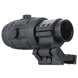 AT3 Tactical RRDM 3X Red Dot Sight Magnifier with Flip-to-Side Mount