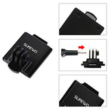 Aluminum NVG Helmet Mount Compatible with GoPro Hero 8/7/(2018)/6/5/4 Black,Hero Session/Silver and Most Action Cameras