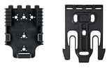 Safariland QLS Kit, (1 ea.) QLS 19 Fork & (2 ea.) QLS 22 Receivers Holsters, Black, Single Kit Only