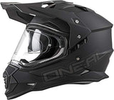 O'Neal 0817-504  unisex-adult full-face style Sierra II Helmet Flat Black L (59/60cm), Large