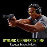 Peltor Sport Tactical 500 Smart Electronic Hearing Protector with Bluetooth Technology, NRR 26 dB, Ideal for the Range, Shooting and Hunting, TAC500-OTH