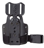 Safariland 9006494 6004 Single Strap Leg Shroud with DFA Black