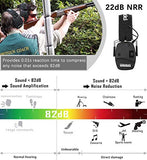 PROHEAR 030 Bluetooth Electronic Shooting Muffs & GEP02 Gel Ear Pads for Howard Leight by Honeywell Impact and PROHEAR 030 Earmuffs
