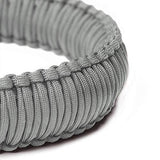 Eagle Rock Gear 550 Paracord 2 Point Gun Sling for Rifles, Shotguns, Crossbows, Airsoft - with Easy Adjustable Strap, HK Clips, Swivels (Gray)