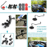 Neewer 50-In-1 Action Camera Accessory Kit Compatible with GoPro Hero 8 Max 7 6 5 4 Black GoPro 2018 Session Fusion Silver White Insta360 DJI AKASO APEMAN Campark SJCAM Action Camera etc