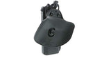 Safariland 7378 7TS 1911/2011 ALS Slim Flexible Paddle & Belt Loop Concealment Holster, SafariSeven Black, Right Hand