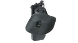 Safariland 7378 7TS 1911/2011 ALS Slim Flexible Paddle & Belt Loop Concealment Holster, SafariSeven Black, Right Hand