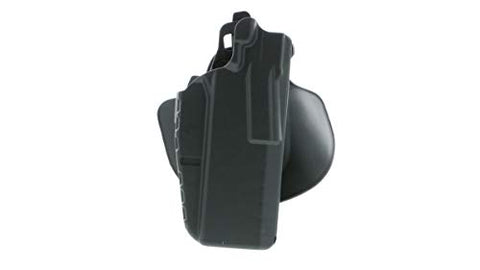 Safariland 7378 7TS 1911/2011 ALS Slim Flexible Paddle & Belt Loop Concealment Holster, SafariSeven Black, Right Hand