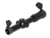 Ade Advanced Optics 2402IR 1-4x24 Multi Coat Rifle Scope with Illuminated Donut Dot