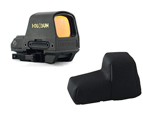 HOLOSUN HS510C 2 MOA Dot Or A 65 MOA Ring Open Reflex Circle Dot Solar Power Holographic Red Dot Sight w/Sight Cover