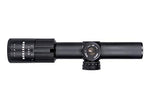 Monstrum Alpha Series 1-6x24 First Focal Plane FFP Rifle Scope with MOA Reticle | Black