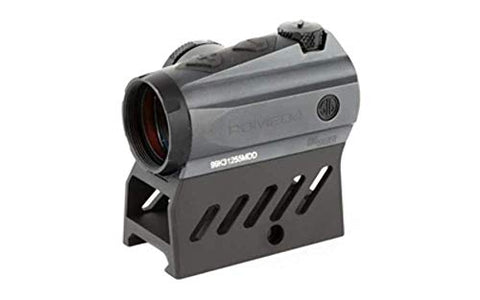 Sig Sauer SOR41301 ROMEO 4M Low Profile Red Dot 0.5 MOA Gun Scope (1x20mm, Graphite)