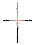 Trijicon Trijicon ACOG 4 X 32 Scope Dual Illuminated Crosshair .223 Ballistic Reticle, Red