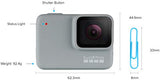 GoPro HERO7 White - E-Commerce Packaging - Waterproof Action Camera with Touch Screen 1080p HD Video 10MP Photos