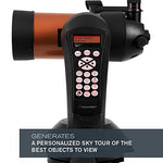 Celestron - NexStar 4SE Telescope - Computerized Telescope for Beginners and Advanced Users,Fully-Automated GoTo Mount,SkyAlign Technology,40,000+ Celestial Objects, 4-Inch Primary Mirror,Orange