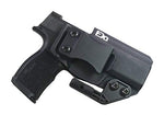 FDO Industries -Formerly Fierce Defender- IWB Kydex Holster Sig P365 XL Optic Cut -The Paladin Series -Made in USA- (Black)