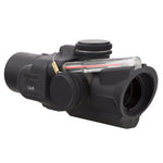 Trijicon TA44-C-400241 ACOG 1.5x16S Compact Low Heightx 40mm, Dual Illuminated Red Ring & 2 MOA Center Dot Reticle, Black