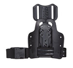 Safariland 9006494 6004 Single Strap Leg Shroud with DFA Black