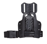 Safariland 9006494 6004 Single Strap Leg Shroud with DFA Black