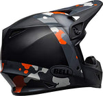 Bell MX-9 MIPS Off-Road Motorcycle Helmet (Presence Matte/Gloss Black Flo Orange Camo, Large)