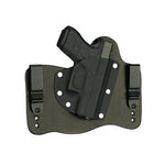 FoxX Holsters New Glock 43 9mm in The Waist Band Hybrid Holster (Black)