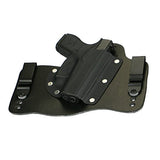 FoxX Holsters New Glock 43 9mm in The Waist Band Hybrid Holster (Black)