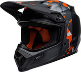 Bell MX-9 MIPS Off-Road Motorcycle Helmet (Presence Matte/Gloss Black Flo Orange Camo, Large)