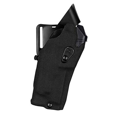 Safariland 6390RDS Level One Retention Duty Holster, Red Dot Sight Compatible, Cordura Black, Right Hand, Fits: Glock 17/22 Surefire X300U