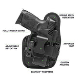 Alien Gear holsters ShapeShift Appendix Carry Holster Springfield XDs 3.3 (Right Handed)
