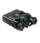 Steiner eOptics DBAL-A3 Dual Beam Aiming Laser Advanced General-Purpose Multi-Function Laser Sight with Visible and IR Beams and Infrared LED Illuminator, Green Laser, Black