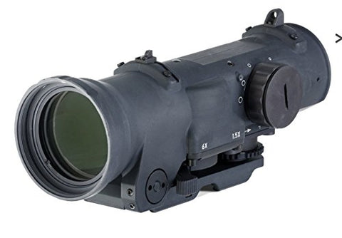 Elcan Specter Dual Role 1.5x/6x Optical Sight CX5455 Illuminated Crosshair Reticle DFOV156-C1