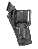 Safariland 6360 Level 3 Retention ALS Duty Holster, Mid-Ride, Black, STX Fine Tac, Glock 22 with M3, Right Hand