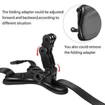 Taisioner Bicycle Motorcycle Helmet Chin Mount Strap for GoPro or Other Action Camera for VLOG/POV Shoot Accessory (Helmet Strap)