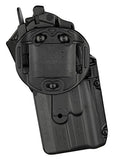 Safariland 7376RDS ALS (Automatic Locking System) Duty Holster, Red Dot Sight Compatible, STX Plain Black, Right Hand, Fits: SIG XFIVE Streamlight TLR7