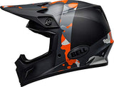 Bell MX-9 MIPS Off-Road Motorcycle Helmet (Presence Matte/Gloss Black Flo Orange Camo, Large)