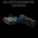 American Technology Network Corp. ATN BINOX 4T 384x288, 2-8x Smart HD Thermal Hunting Binoculars w/Laser Rangefinder, Video Record, Wi-Fi, E-Compass, 16hrs+ Battery Power,TIBNBX4382L
