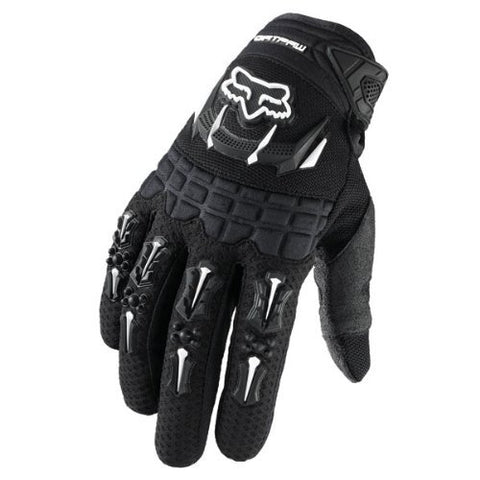 Fox Racing Dirtpaw Men's Off-Road/Dirt Bike Motorcycle Gloves - Color: Black, Size: Medium