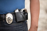 9007234 Safariland 573 Open Top Magazine & Handcuff Pouch RH,STX Plain Black