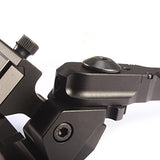 Gazelle Trading Aukmont 7.25"-9" Aluminum Rifle Bipod Adjustable Bolt Action with QD Picatinny Mount