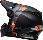 Bell MX-9 MIPS Off-Road Motorcycle Helmet (Presence Matte/Gloss Black Flo Orange Camo, Large)