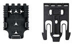 Safariland QLS Kit, (1 ea.) QLS 19 Fork & (2 ea.) QLS 22 Receivers Holsters, Black, Single Kit Only