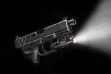 SureFire XC2 Weaponlight Ultra Compact LED Handgun Light with 12 Extra Energizer AAA Batteries and Lumintrail Keychain Light